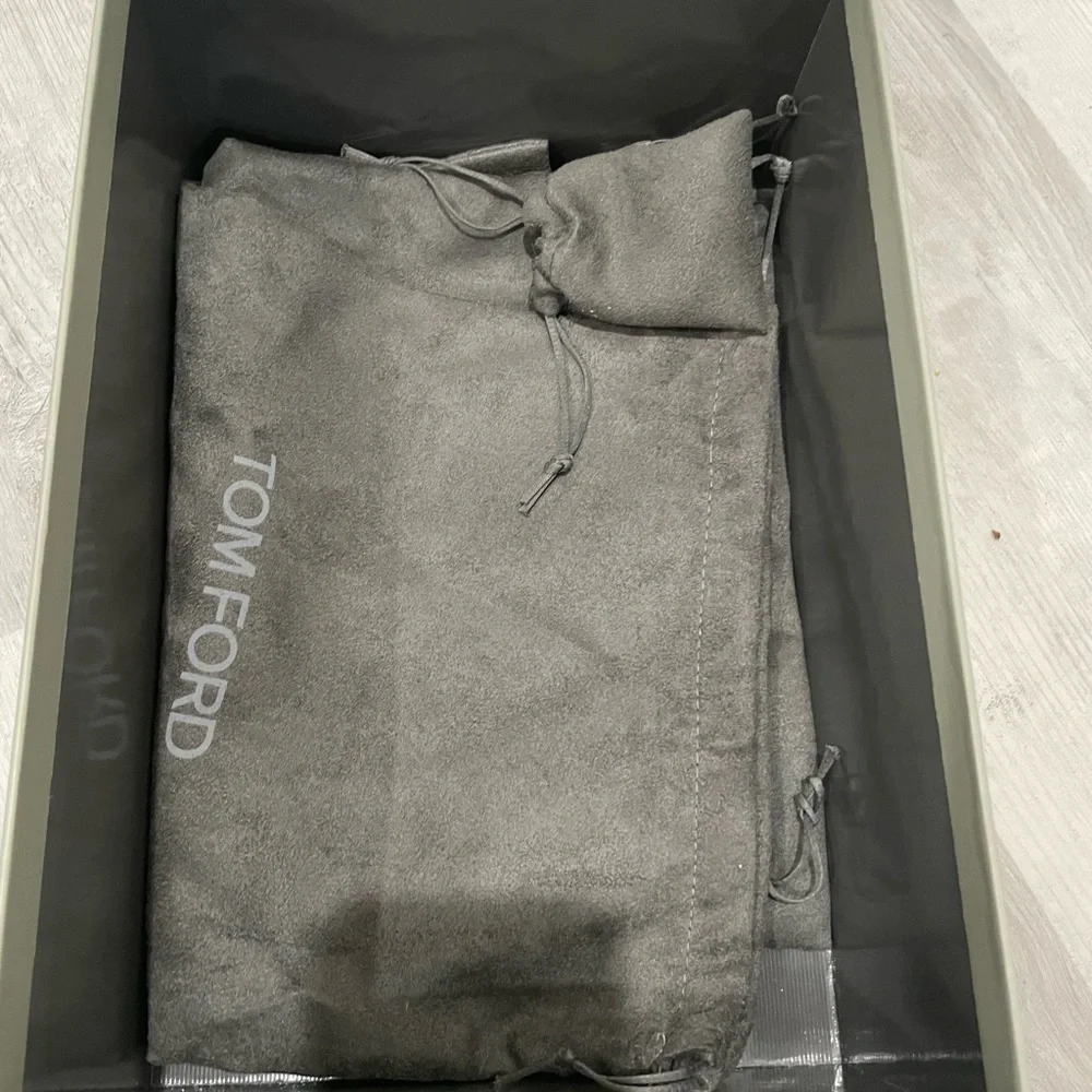 Tom Ford Padlock Sandal Purple Snakeskin 38.5 - Picture 7 of 8